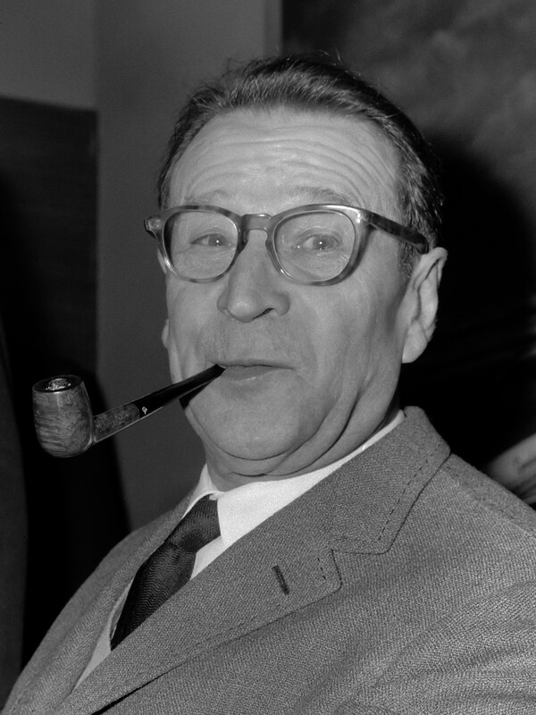 Portrait de Georges Simenon en 1965