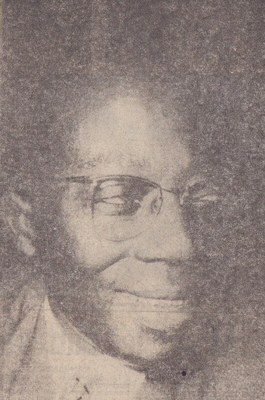 Portrait de Léopold Sédar Senghor en 1958